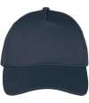 NS037 Native Spirit 5 Panel Cap Navy colour image